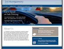 Tablet Screenshot of jamontgomery.com